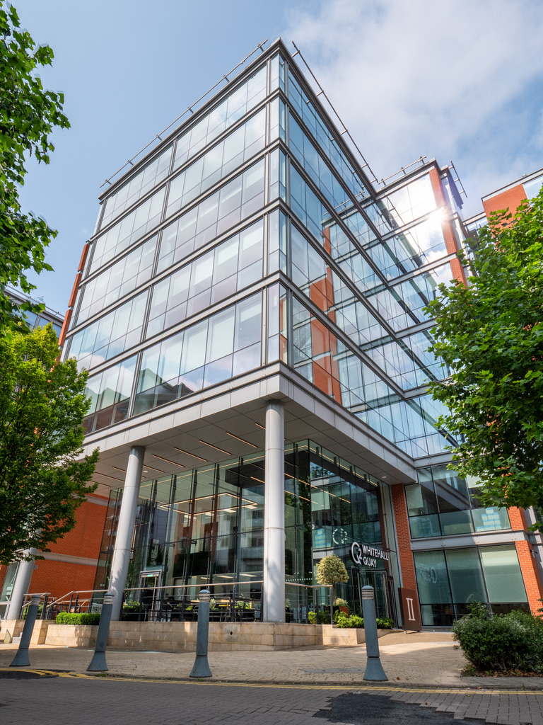 2 Whitehall Quay Leeds — glazed office building exterior