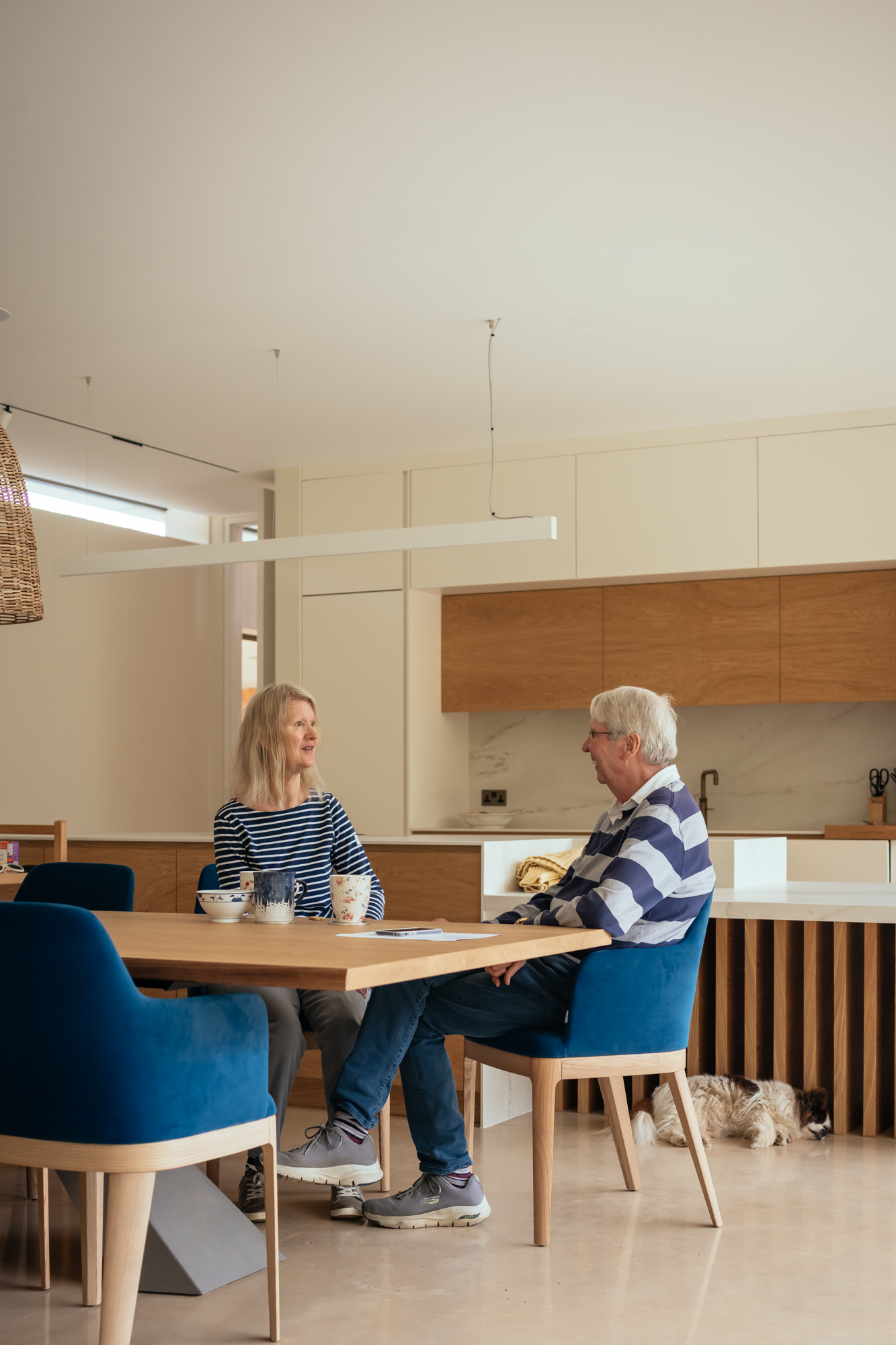 Clayworth interior — architectural detail with controlled ambient illumination